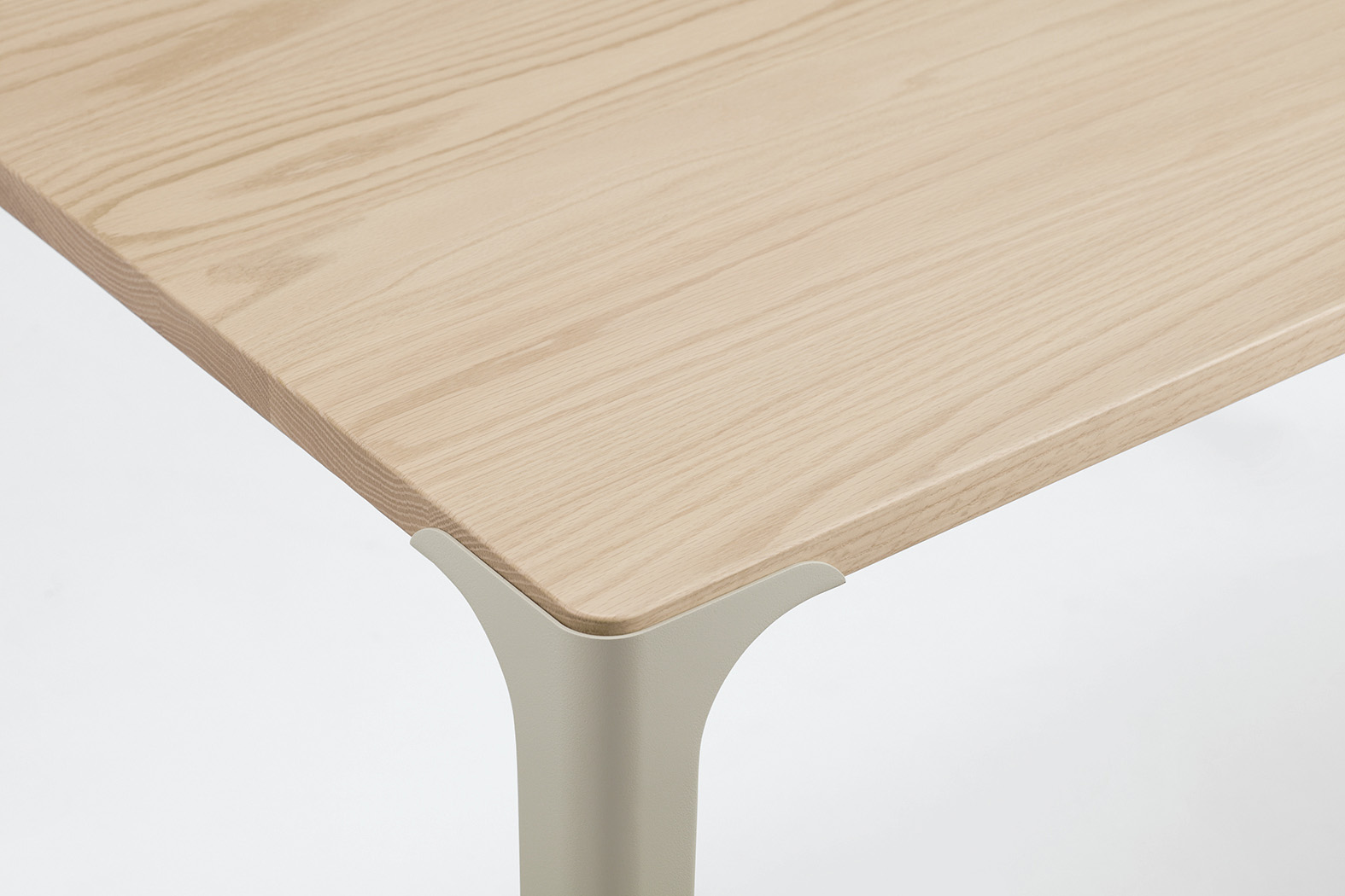 パラベルデスク | 無垢材天板