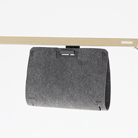 パラベルデスク | フェルト製配線受け3